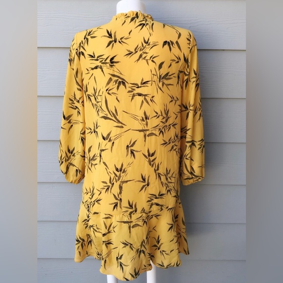 Bamboo print dress, size small - Picture 2 of 6